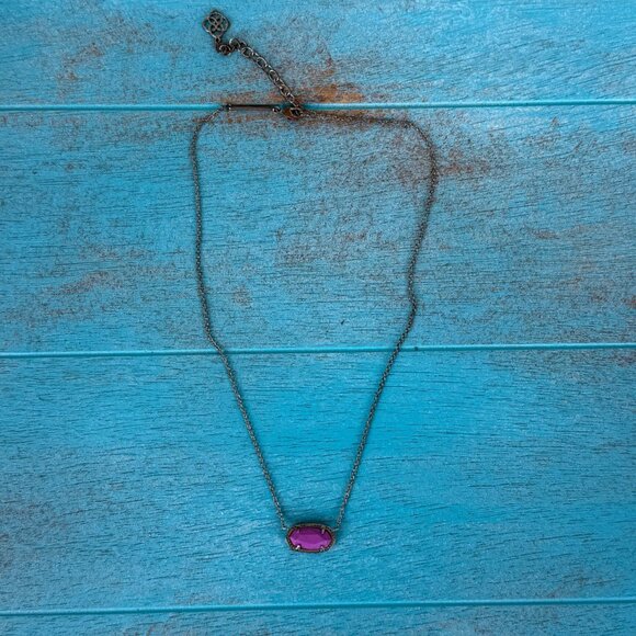 Kendra Scott Jewelry Bundle 4 Necklaces & 2 Pairs of Earrings EUC - Picture 4 of 11